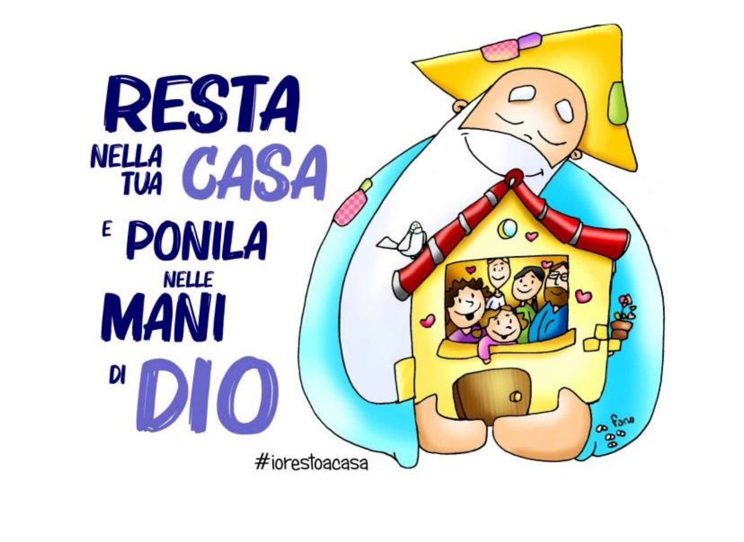 Resta nella tua casa e ponila